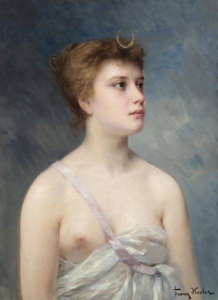 Main Product Photo of Diana  Painting by Franz Xaver Kosler