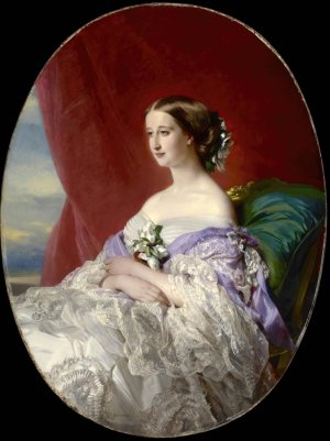 Empress Eugenie by Franz Xaver Winterhalter Oil Painting