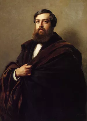 Alfred-Emilien, Comte de Nieuwerkerke Oil painting by Franz Xavier Winterhalter