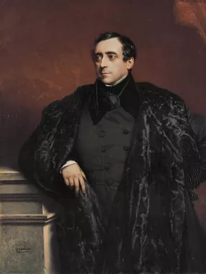Count Jenison-Walworth by Franz Xavier Winterhalter Oil Painting