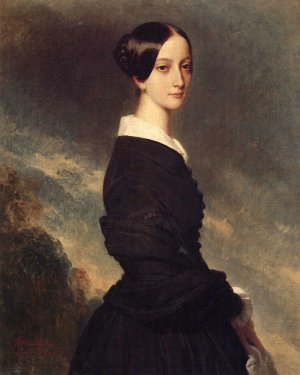 Franoise Caroline Gonzague, Princesse de Joinville by Franz Xavier Winterhalter Oil Painting
