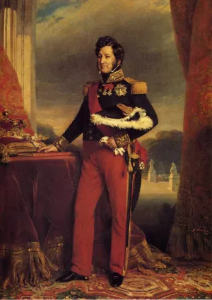 King Louis Philippe painting by Franz Xavier Winterhalter