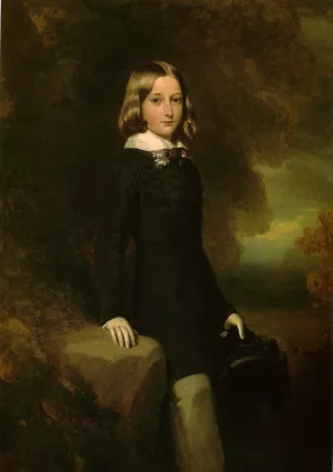 Leopold, Duke of Brabant Oil painting by Franz Xavier Winterhalter