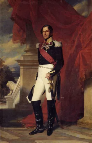 Leopold I, King of the Belgians painting by Franz Xavier Winterhalter