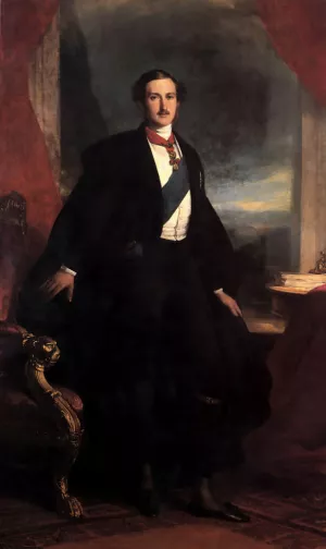 Prince Albert by Franz Xavier Winterhalter Oil Painting