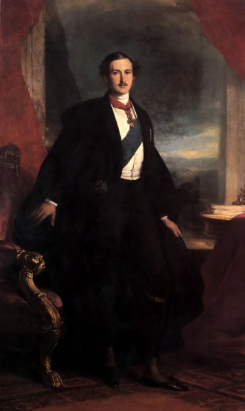Prince Albert by Franz Xavier Winterhalter - Hand-Painted Oil Painting Reproduction