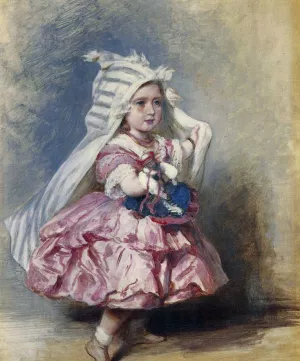 Princess Beatrice by Franz Xavier Winterhalter Oil Painting