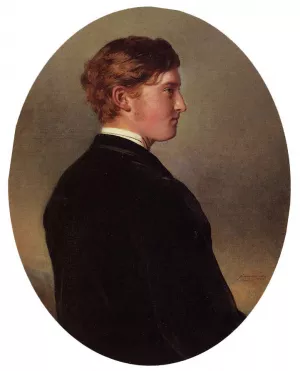 William Douglas Hamilton, 12th Duke of Hamilton by Franz Xavier Winterhalter - Oil Painting Reproduction