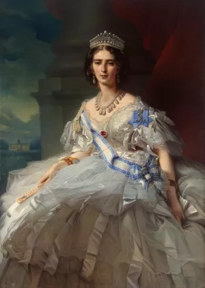 Winterhalter Princess Tatyana Alexandrovna Yusupova by Franz Xavier Winterhalter Oil Painting