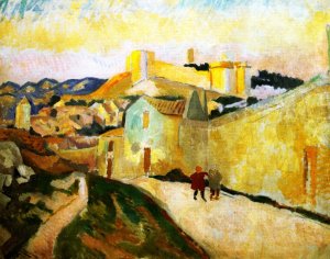 Fort St Andr, Villeneuve-ls-Avignon by Roger Fry Oil Painting