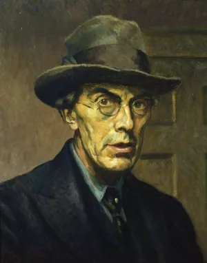 Self Portrait by Roger Fry Oil Painting