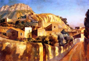 View of Cassis by Roger Fry - Oil Painting Reproduction
