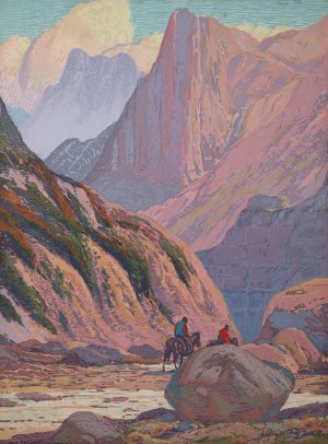 Untitled by Fred Grayson Sayre Oil Painting