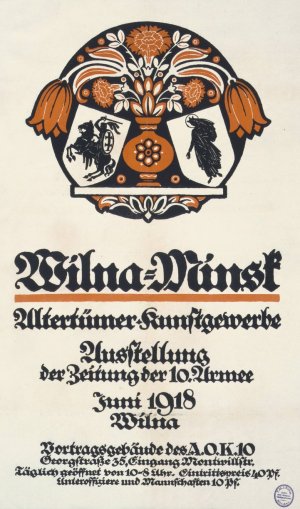 Wilna-Minsk, Altertumer Kunstgewerbe, Ausstellung der Zeitung der 10. Armee, Juni 1918, Wiln by Fred Hendriok Oil Painting