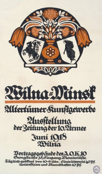Wilna-Minsk, Altertumer Kunstgewerbe, Ausstellung der Zeitung der 10. Armee, Juni 1918, Wiln  by Fred Hendriok - Hand-Painted Oil Painting Reproduction
