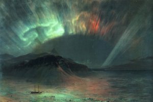 Aurora Borealis by Frederic Edwin Church Oil Painting