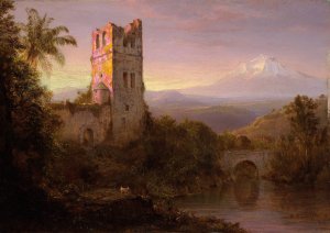 Chimborazo Volcano by Frederic Edwin Church Oil Painting