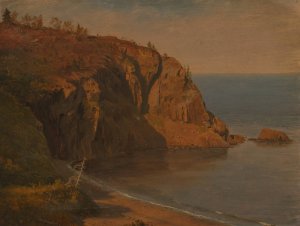 Coast of Grand Manan Island, Canada by Frederic Edwin Church Oil Painting