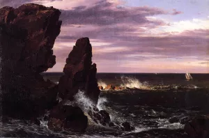 Coast Scene Oil painting by Frederic Edwin Church