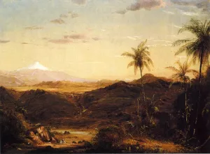 Cotopaxi by Frederic Edwin Church - Oil Painting Reproduction