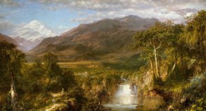 Heart of the Andes by Frederic Edwin Church Oil Painting