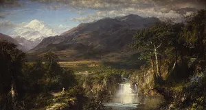 Heart of the Andes by Frederic Edwin Church - Oil Painting Reproduction