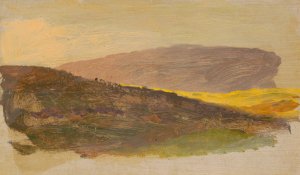 Hillside by Frederic Edwin Church Oil Painting