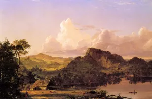 Home of the Pioneer by Frederic Edwin Church Oil Painting