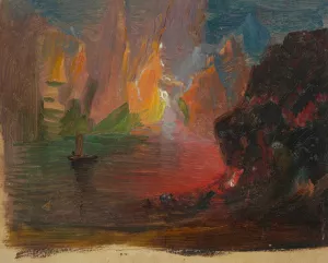 Iceberg Fantasy by Frederic Edwin Church Oil Painting