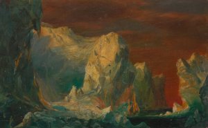 Iceberg Fantasy by Frederic Edwin Church Oil Painting