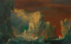 Iceberg Fantasy Oil painting by Frederic Edwin Church