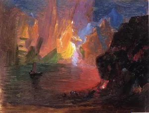 Iceberg Fantasy painting by Frederic Edwin Church