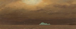 Iceberg, Newfoundland by Frederic Edwin Church Oil Painting