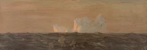 Icebergs by Frederic Edwin Church Oil Painting