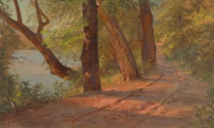 Landscape from North American by Frederic Edwin Church Oil Painting
