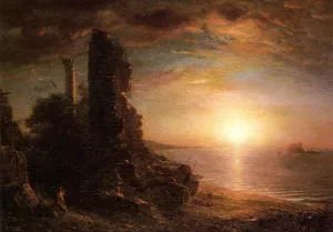 Landscape in Greece Oil painting by Frederic Edwin Church