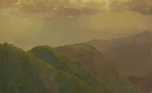 Landscape in Jamaica, West Indies by Frederic Edwin Church Oil Painting