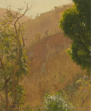Landscape IV by Frederic Edwin Church Oil Painting