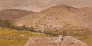 Landscape by Frederic Edwin Church Oil Painting