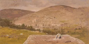 Landscape by Frederic Edwin Church Oil Painting