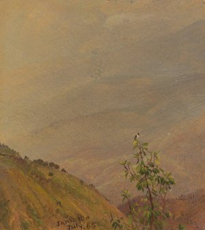 Landscape VI by Frederic Edwin Church Oil Painting