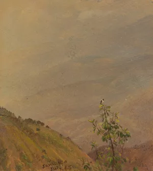 Landscape VI by Frederic Edwin Church Oil Painting