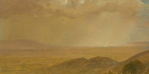Landscape VIII by Frederic Edwin Church Oil Painting
