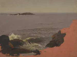 Maine Coast Oil painting by Frederic Edwin Church