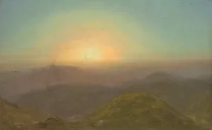 Morning Landscape Oil painting by Frederic Edwin Church