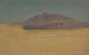Mountain Landscape by Frederic Edwin Church Oil Painting