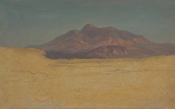 Mountain Landscape  by Frederic Edwin Church - Hand-Painted Oil Painting Reproduction