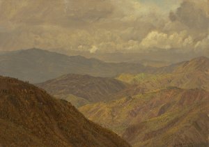 Mountainous Landscape II by Frederic Edwin Church Oil Painting