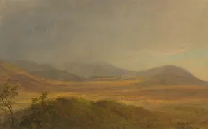 Mountainous Landscape IV by Frederic Edwin Church Oil Painting
