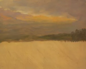 Mountainous Landscape by Frederic Edwin Church Oil Painting